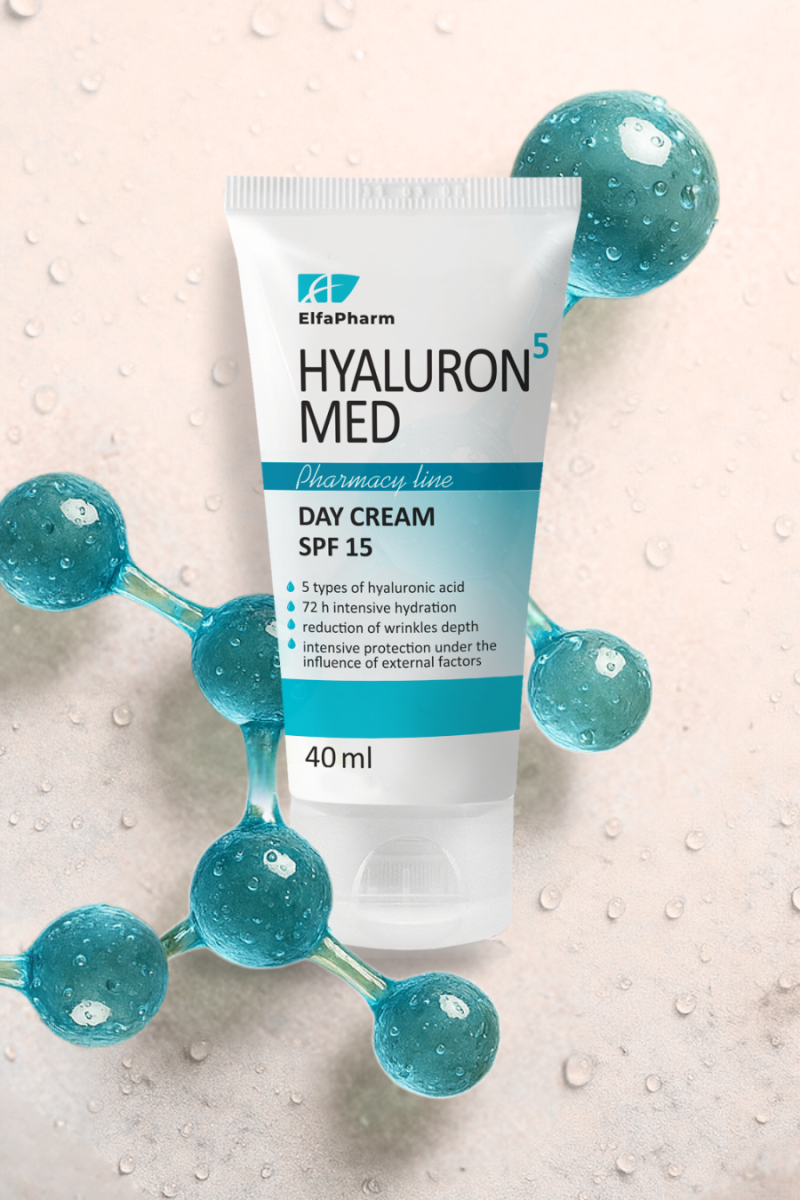 Комплексний догляд за обличчям Elfa Pharm Hyaluron5 MED 6 в 1